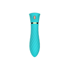 Mini Vibromasseur bleu USB 